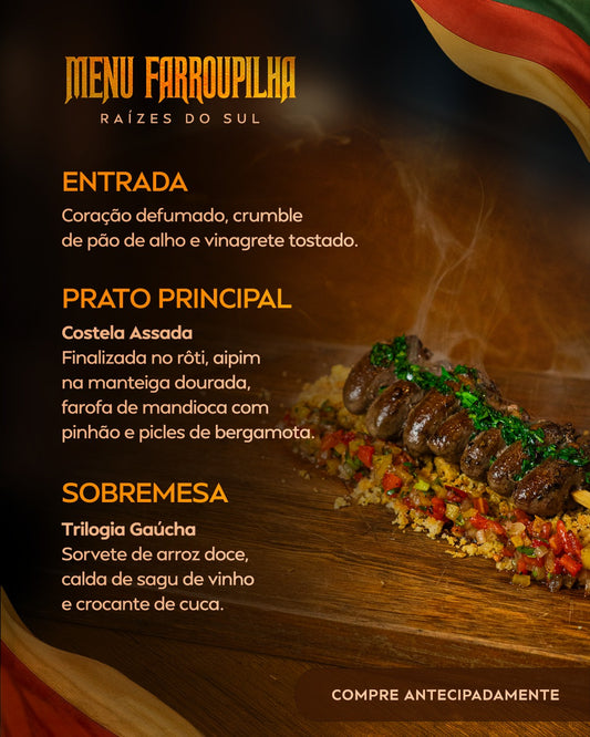 Menu Farroupilha - 18 e 19 de Setembro